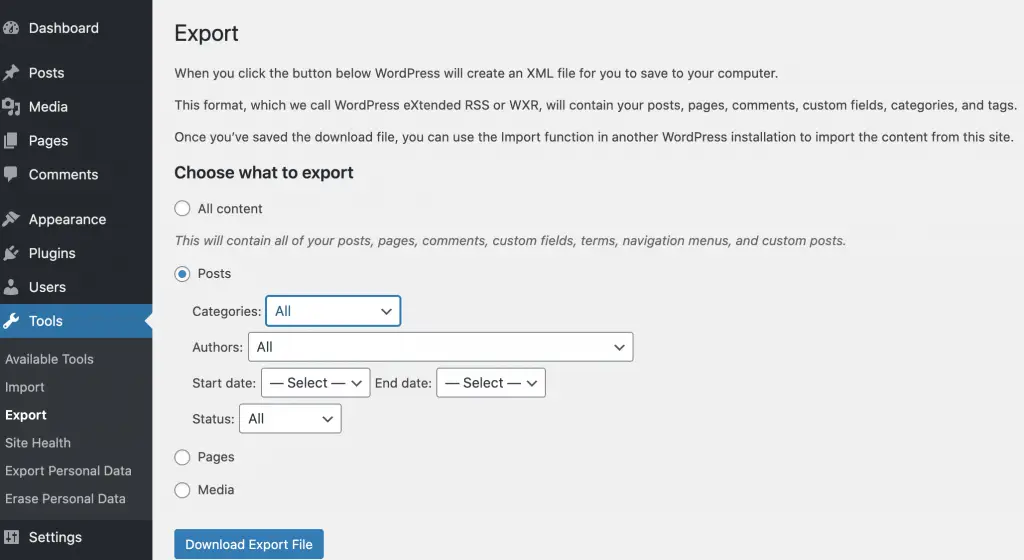 wordpress on localhost